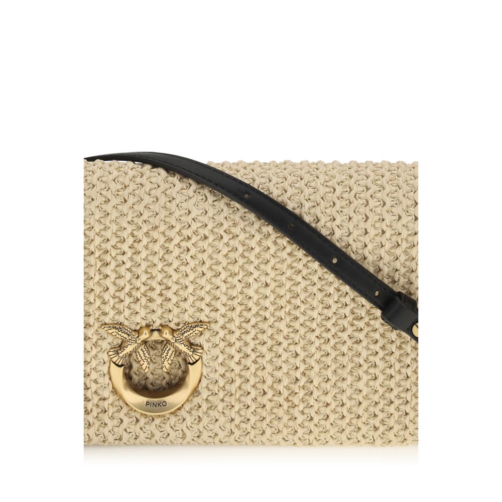 Polypropylene Raffia Love Bag Click Soft Horizontal Classic