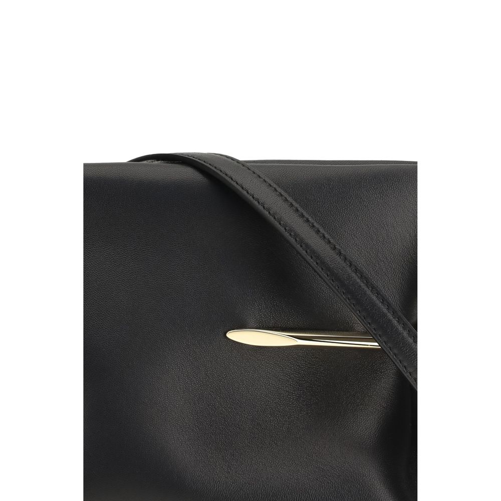 Nappa Leather Pinch Clutch