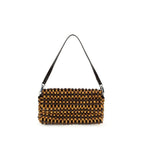 Compact Timmy Wood Beads Shoulder Bag