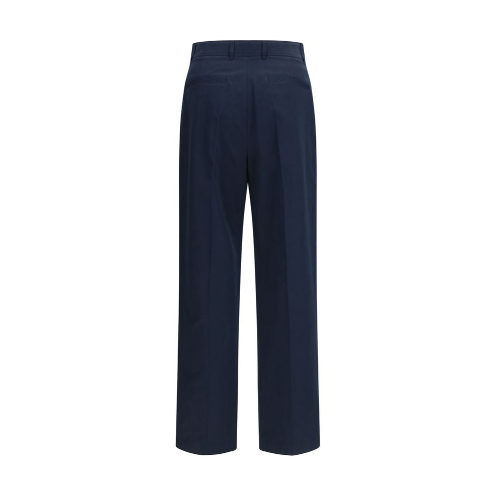 Straight Cotton Pants