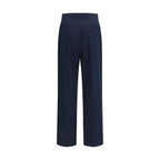 Straight Cotton Pants