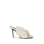 Boudoir Shearling Nappa Heeled Mules