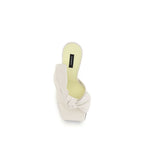 Boudoir Shearling Nappa Heeled Mules