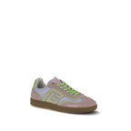 Multicolor Calf Suede Swan Sneakers