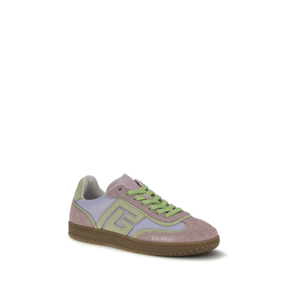 Multicolor Calf Suede Swan Sneakers