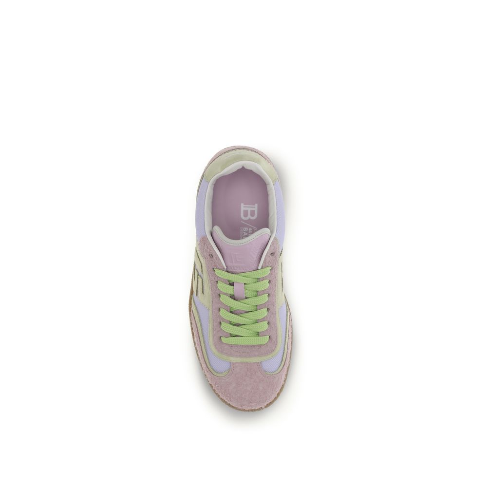 Multicolor Calf Suede Swan Sneakers