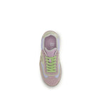 Multicolor Calf Suede Swan Sneakers