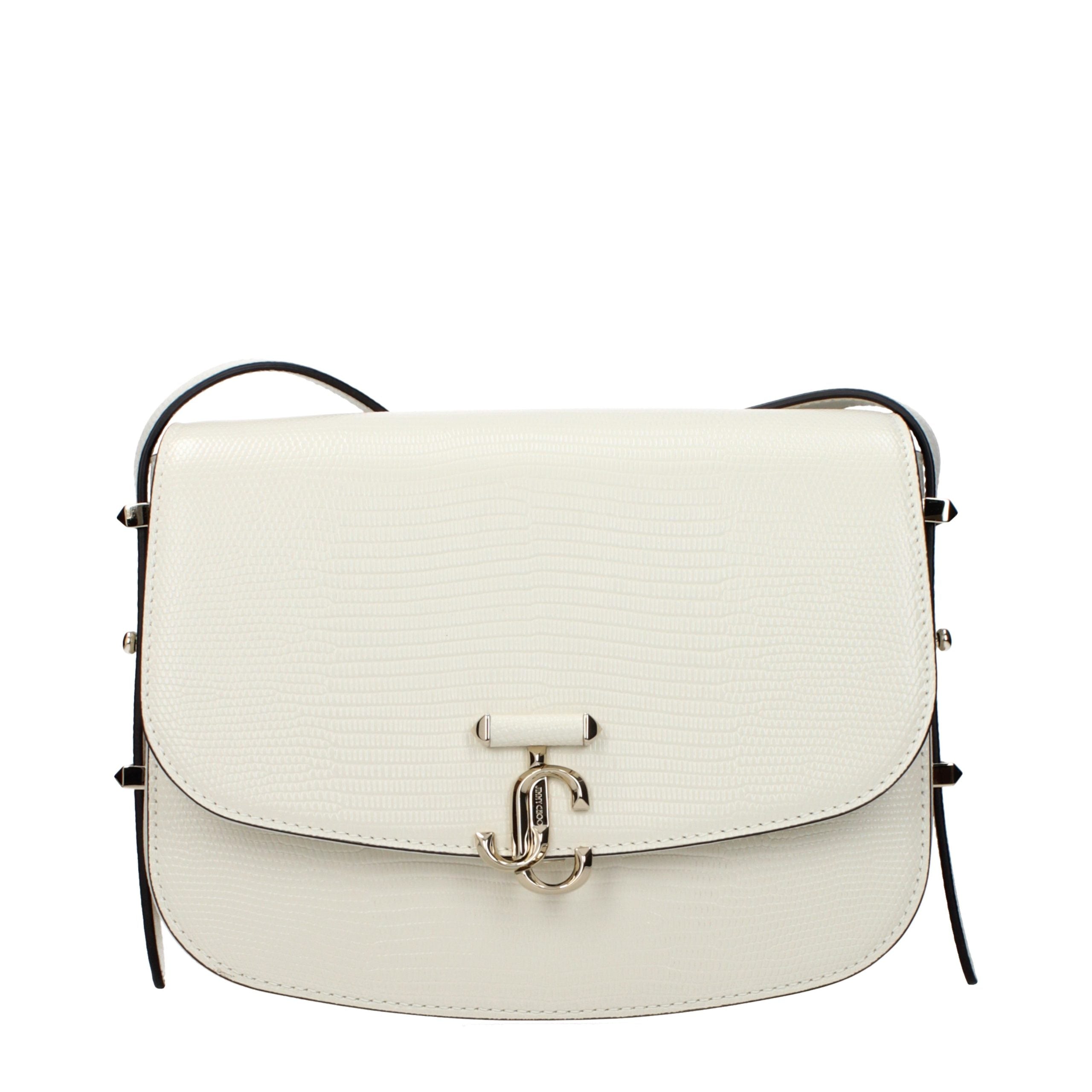 Mini White Patent Leather Beat Crossbody