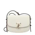 White Leather Shoulder Bag