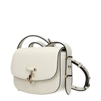 White Leather Shoulder Bag