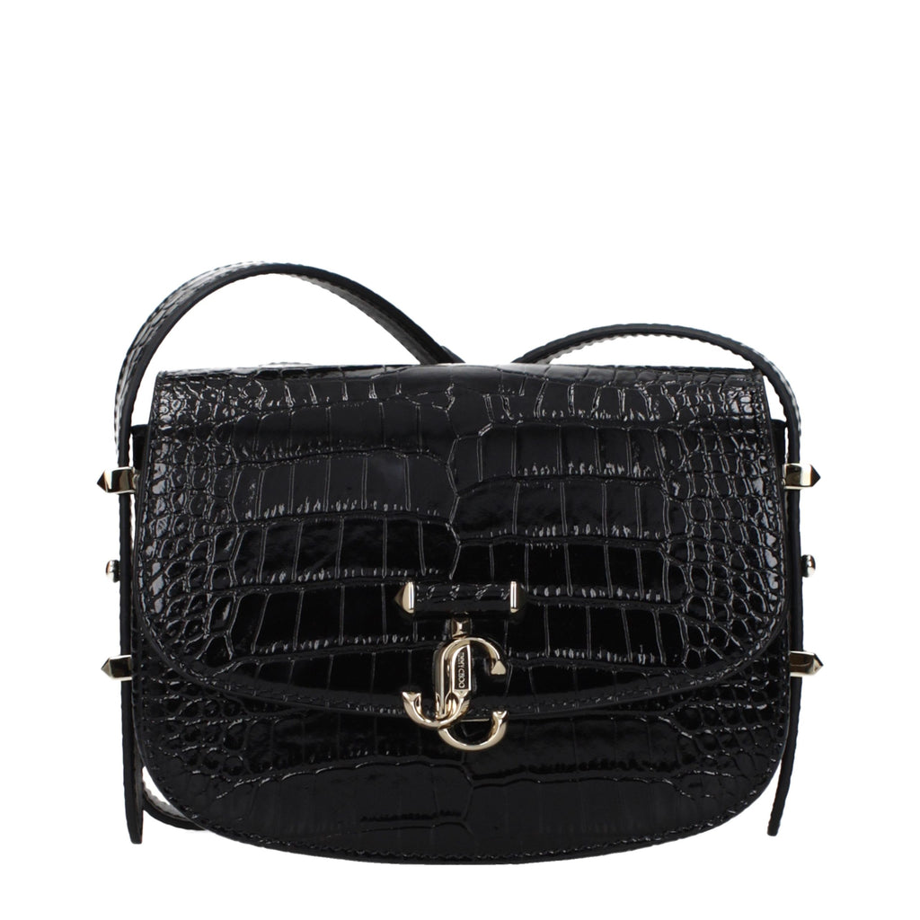 Black Leather Crossbody