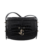Black Leather Crossbody
