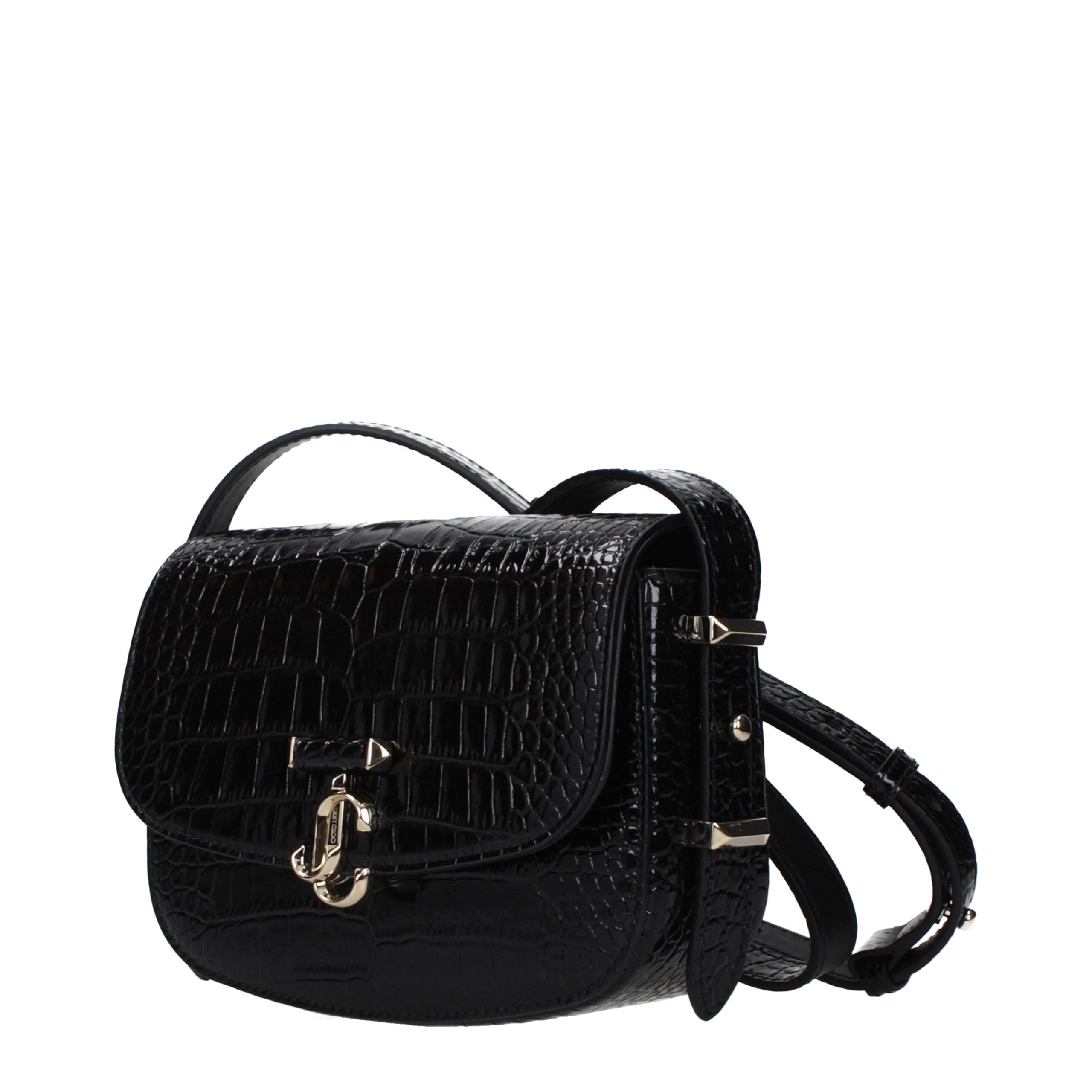 Black Leather Crossbody
