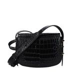 Black Leather Crossbody