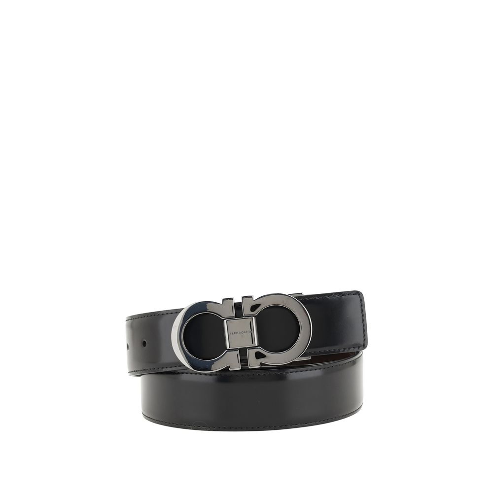 Calf Leather Gancini Belt