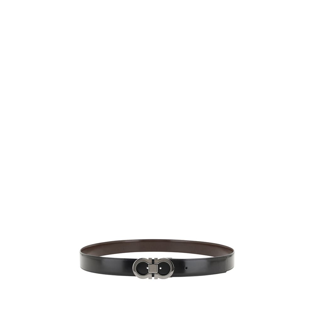 Calf Leather Gancini Belt