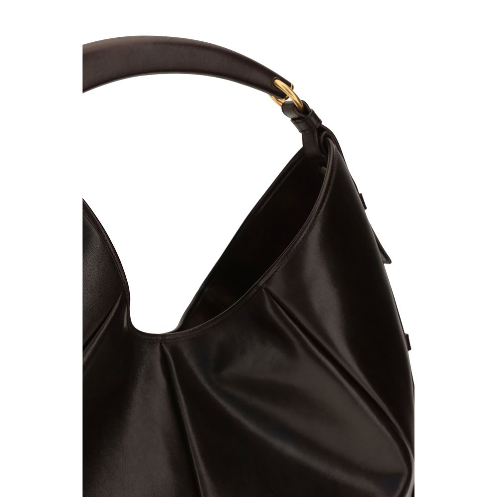 Medium Mombasa Calfskin Suede Shoulder Bag