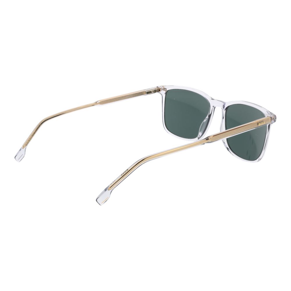 Grey Acetate Rectangle Sunglasses