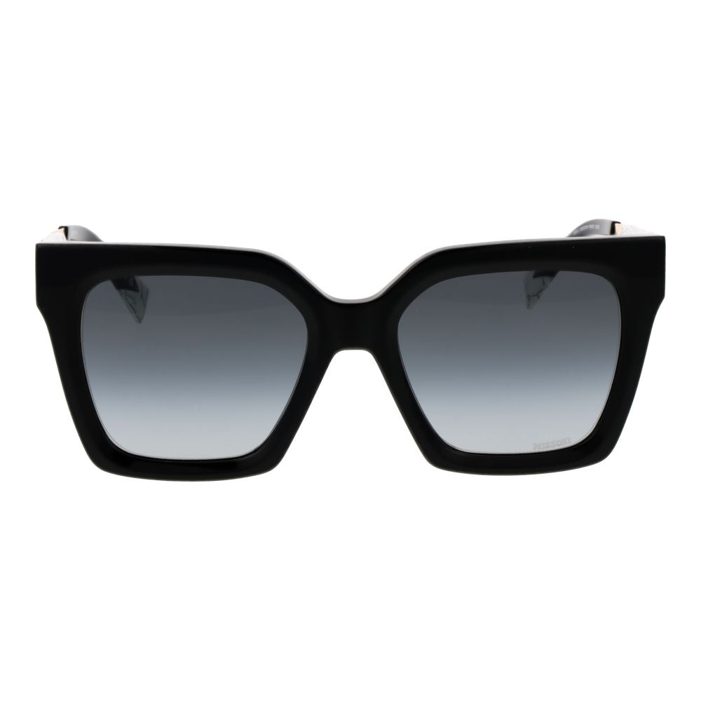 Black Acetate Square Sunglasses