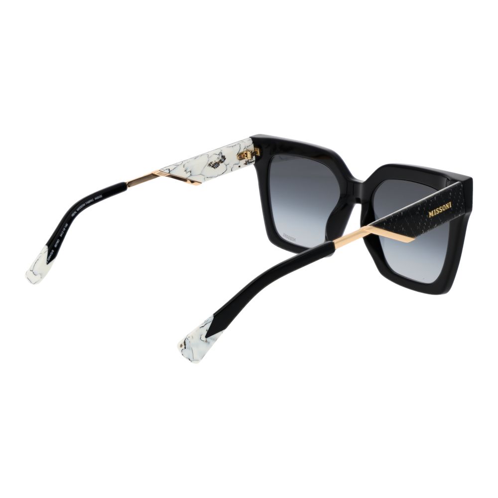 Black Acetate Square Sunglasses