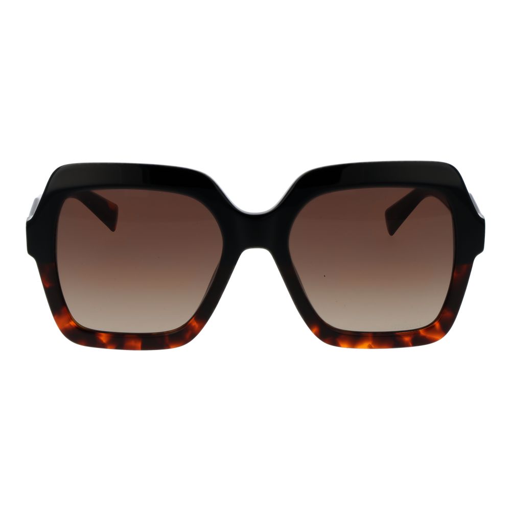 Black Acetate Square Sunglasses