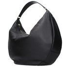 Grained Leather Shoulder Bag