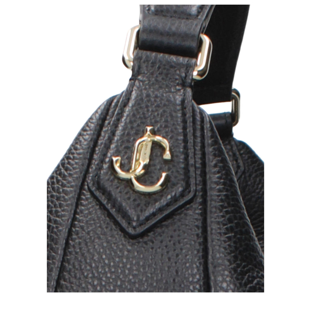 Grained Leather Shoulder Bag