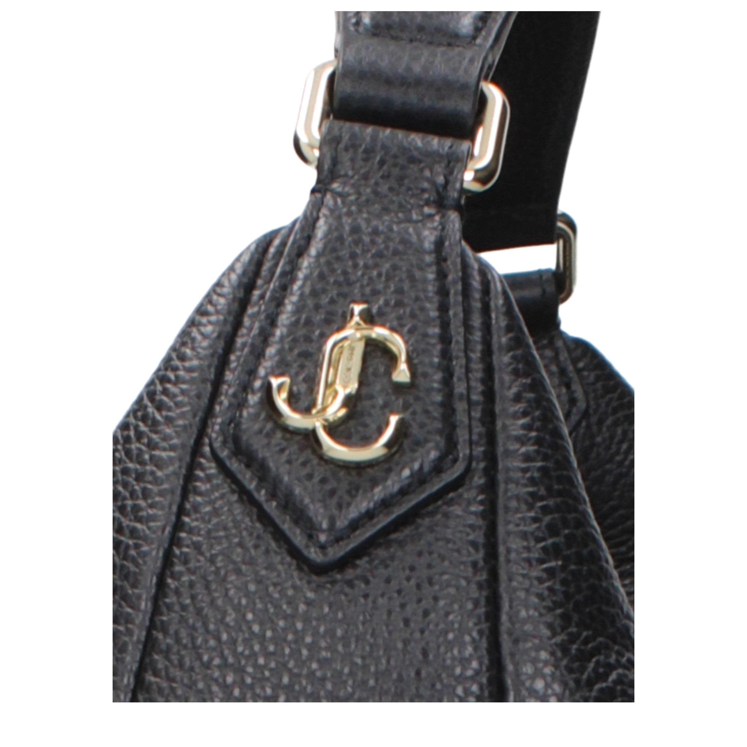 Grained Leather Shoulder Bag