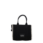Large Structured Canvas Shoulder Bag