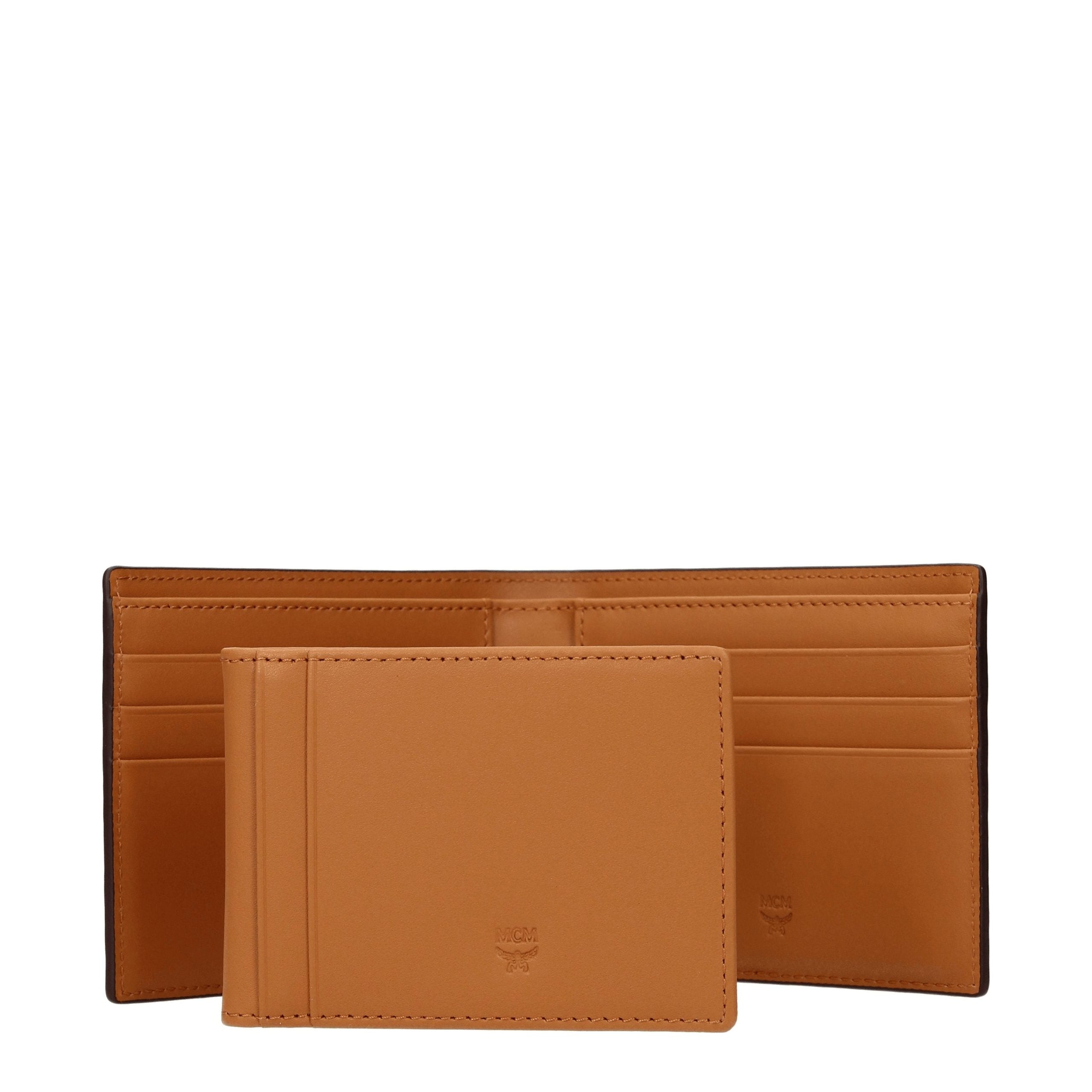 Brown Leather Mini Wallet