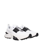 Blue Fabric Sporty-Glam Sneakers