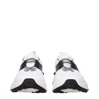 Blue Fabric Sporty-Glam Sneakers
