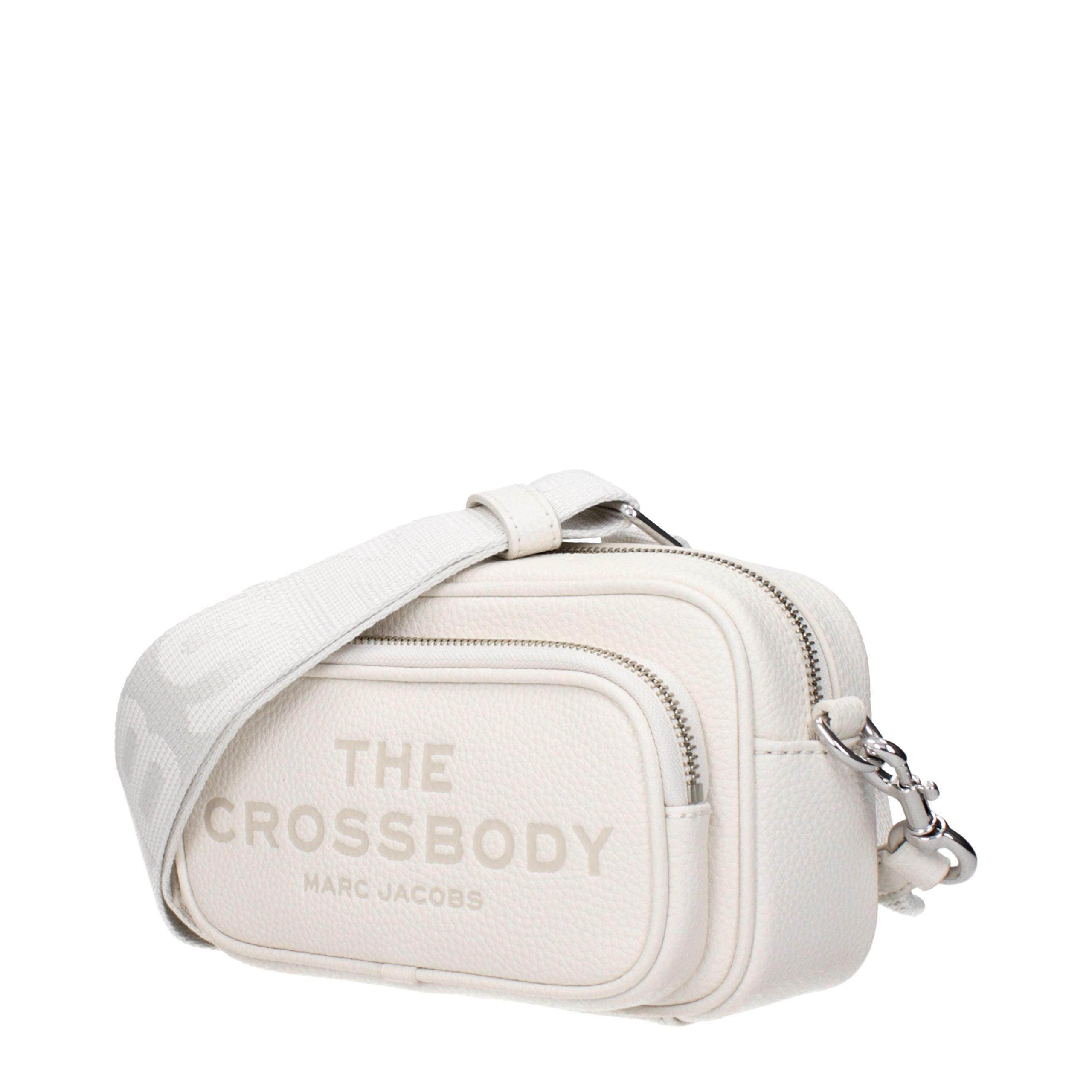 Blue Grained Leather Crossbody Bag