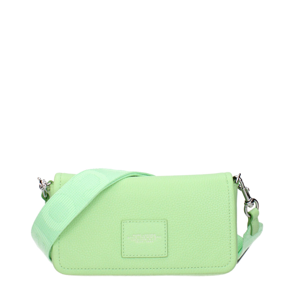 Emerald Green Full-Grain Leather Crossbody Bag