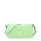 Emerald Green Full-Grain Leather Crossbody Bag