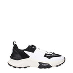 Midnight Black Ultra‑Light Technical Fabric Sneakers