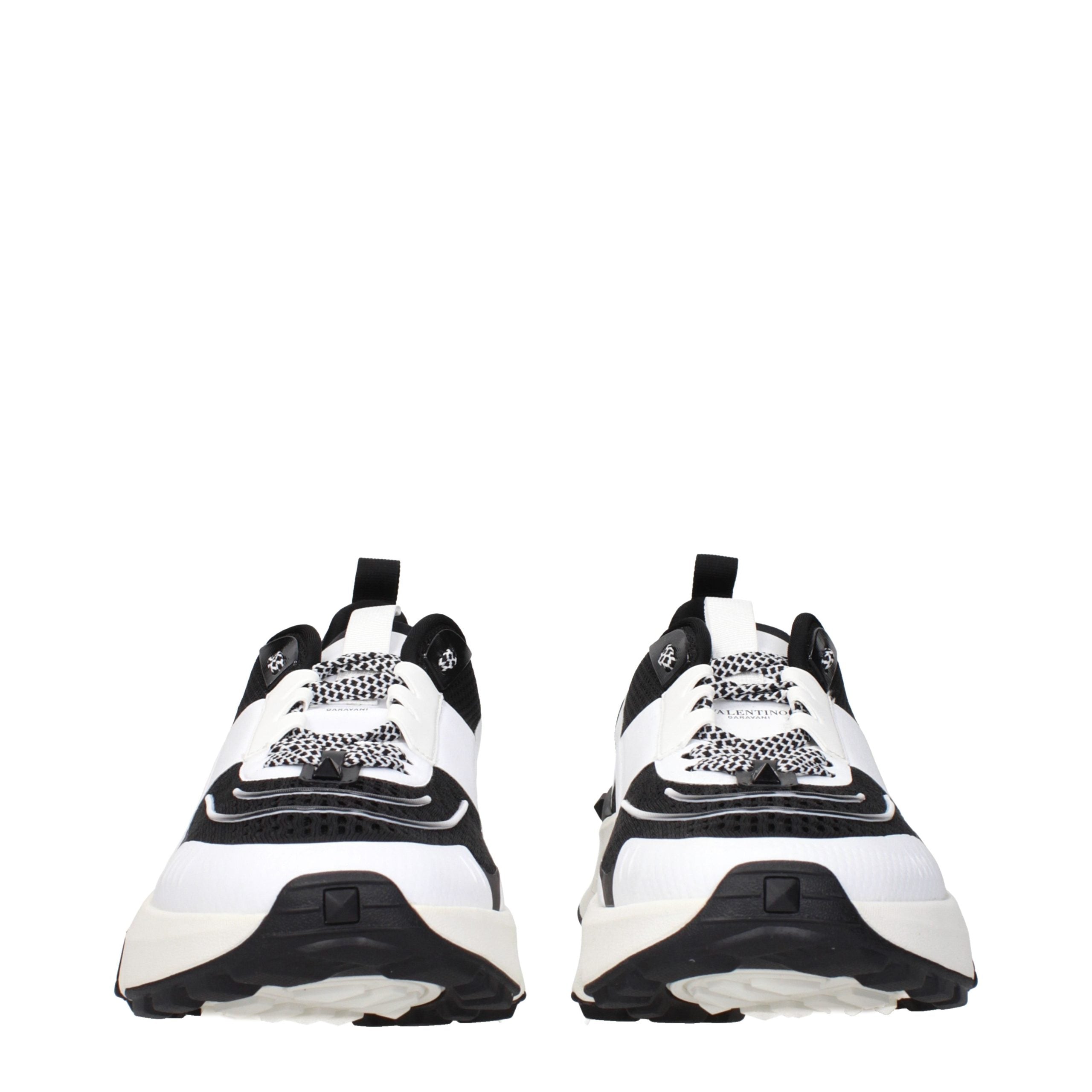 Midnight Black Ultra‑Light Technical Fabric Sneakers