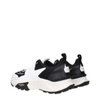 Midnight Black Ultra‑Light Technical Fabric Sneakers