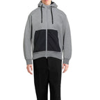 Heather Gray Cotton Blend Sweatshirt