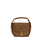 Small Calf Leather B Clip Crossbody Bag
