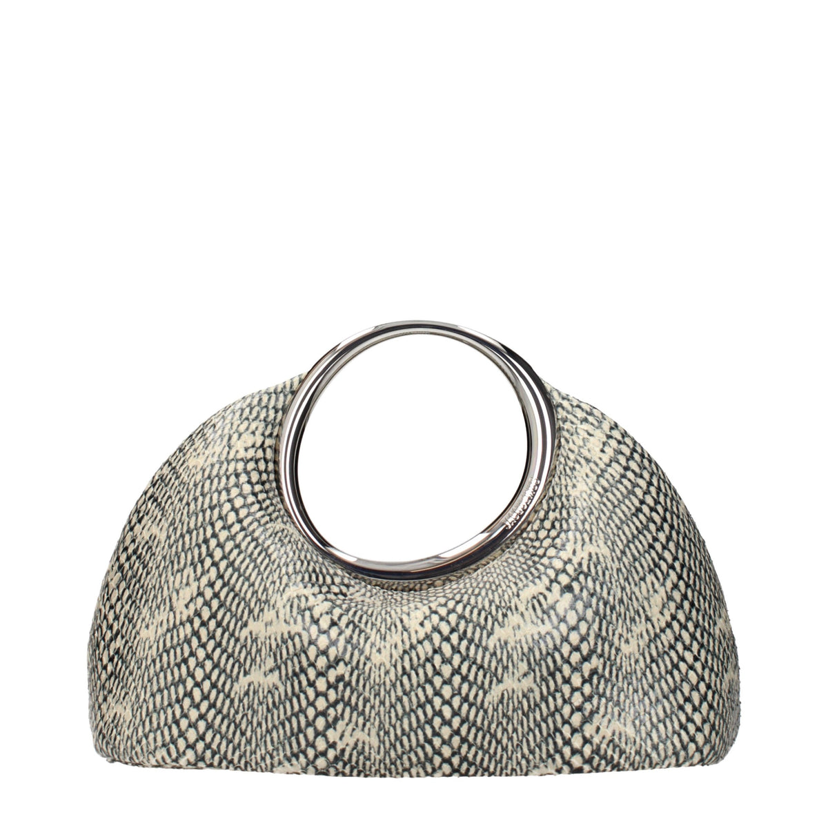 Beige Leather Handbag