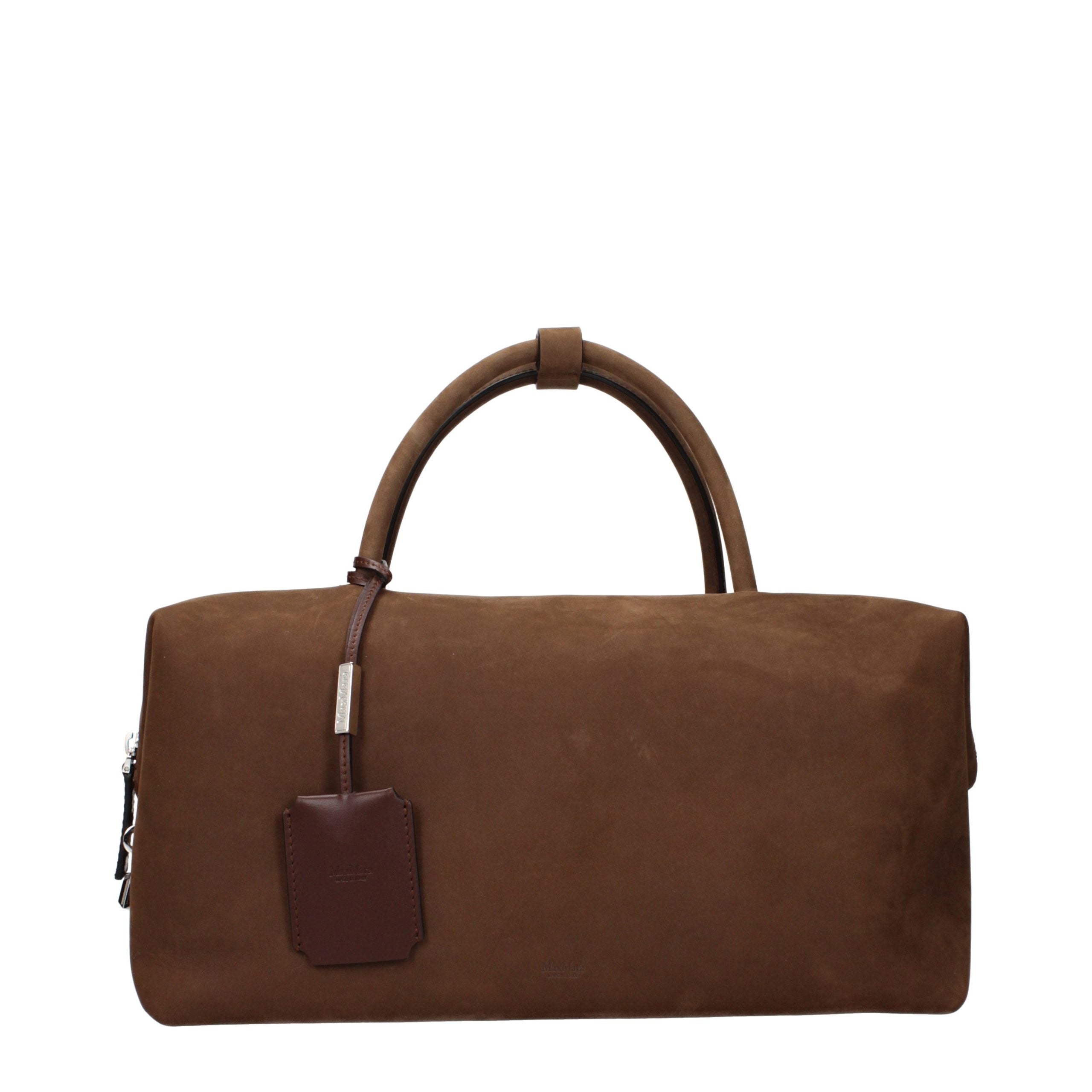Brown Suede Satchel
