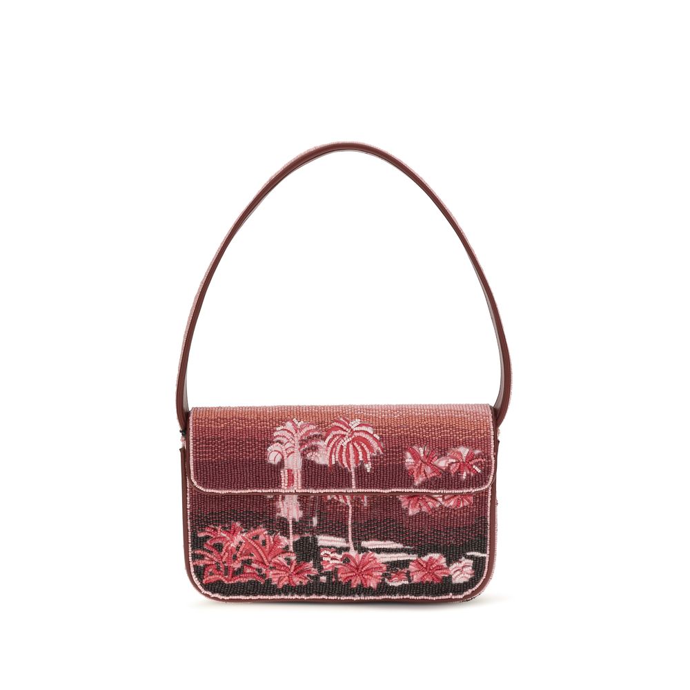 Faux Leather Tommy Shoulder Bag