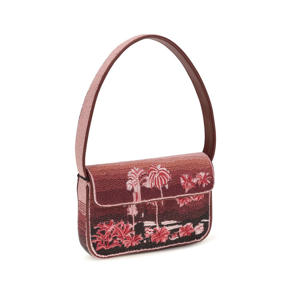 Faux Leather Tommy Shoulder Bag