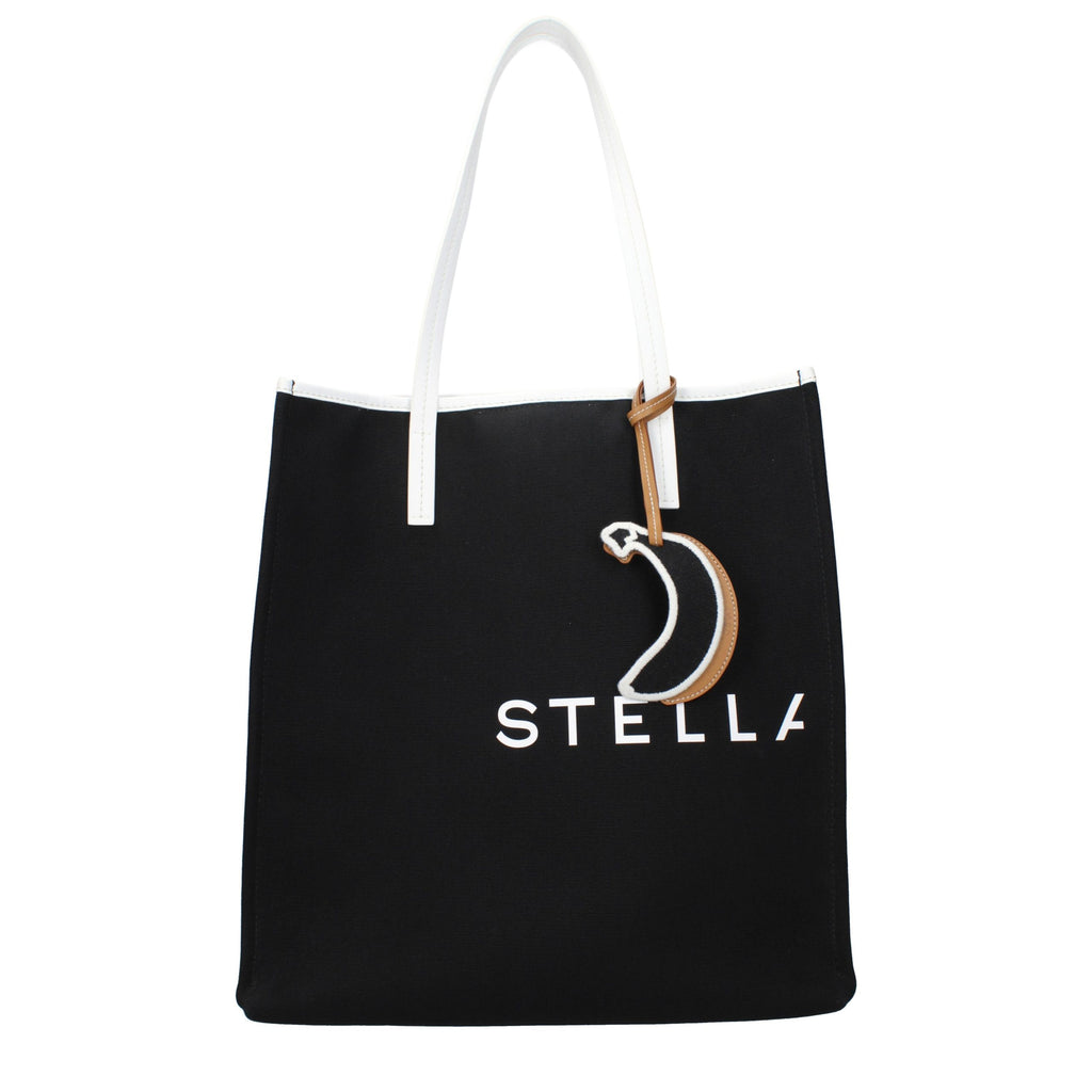 Black Fabric Shoulder Bag