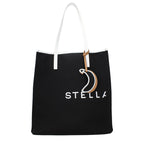 Black Fabric Shoulder Bag