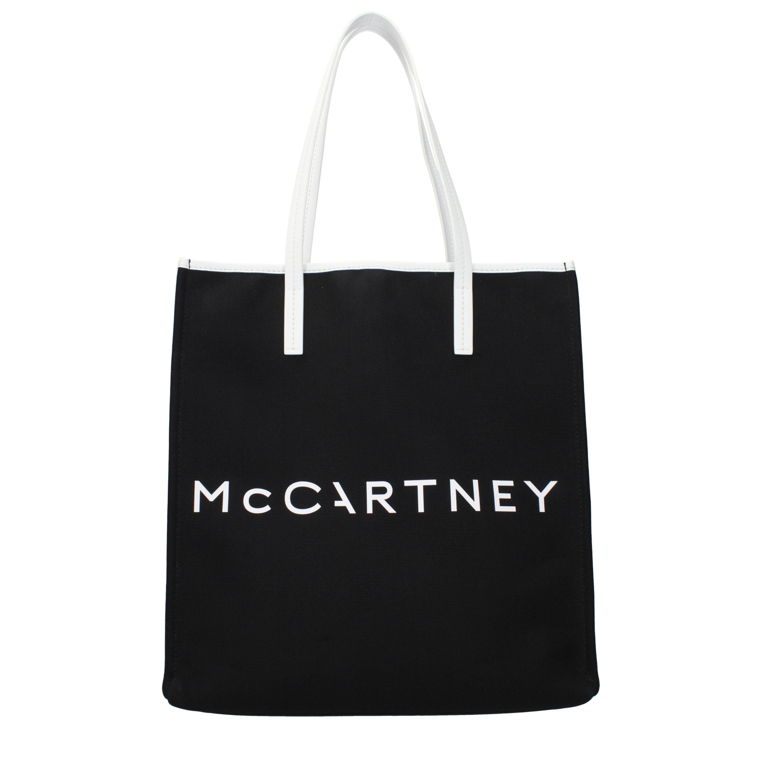 Black Fabric Shoulder Bag