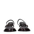 Brown Leather Sandals