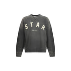Star Embroidered Cotton Sweatshirt