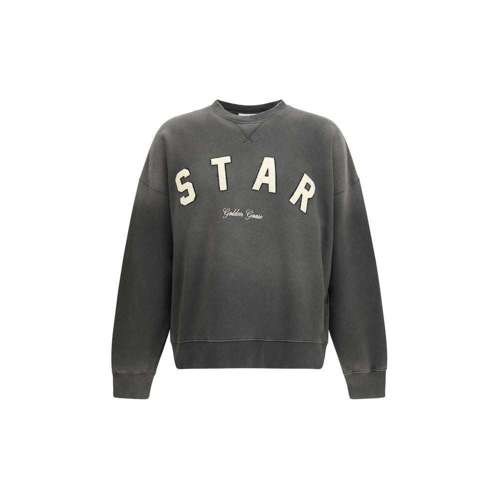Star Embroidered Cotton Sweatshirt